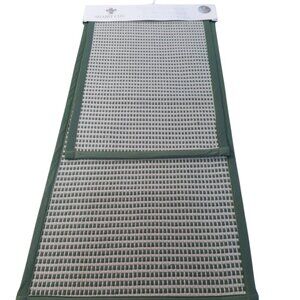 Shabby Chic 2 Piece Set Decorative Accent Rug Set 20 x 45 IN Green NWT